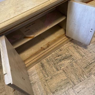 MCM Solid Wood Stanley Cabinet