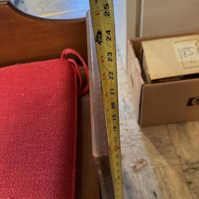 Cedar Parlor Bench As Is