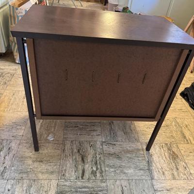 Mid Mod Record Cabinet