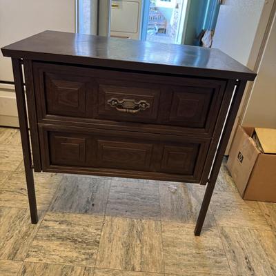 Mid Mod Record Cabinet