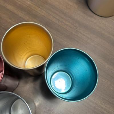 Aluminum Pitcher and Tumbler Set