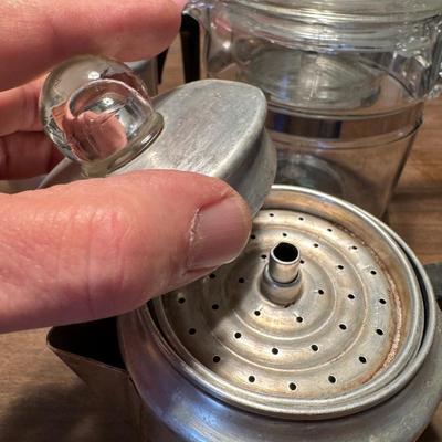 3 Vintage Percolators 231