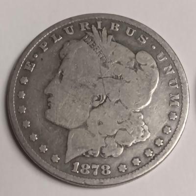 1878 and 1886-O MORGAN SILVER DOLLARS
