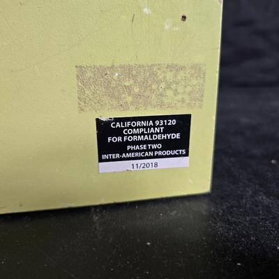 Bird house, small hanging leaf bird feeder/bath, large tin lizard and a glass flower vase