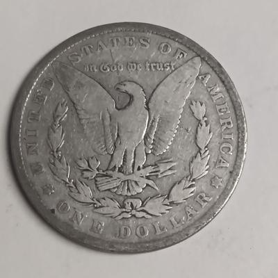 1896-O and 1882 MORGAN SILVER DOLLARS