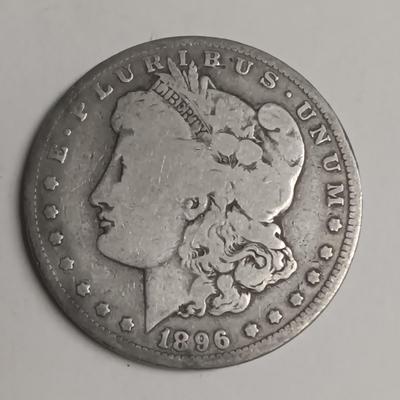 1896-O and 1882 MORGAN SILVER DOLLARS
