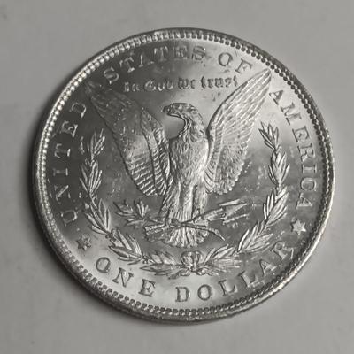 1890 MORGAN SILVER DOLLAR
