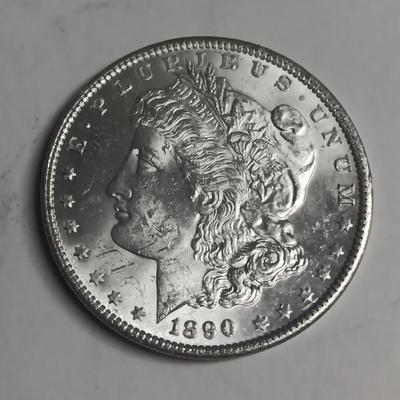 1890 MORGAN SILVER DOLLAR