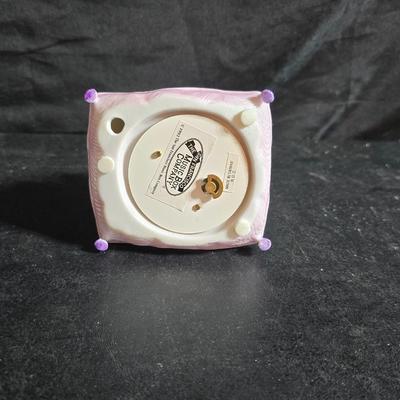 Clowning around!! Pierrot Clown with Puppy porcelain figurine & a San Francisco Music box Company porcelain Harlequin or Pierrot...