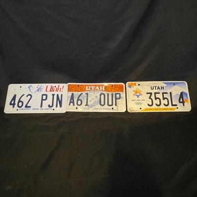 UTAH PLATES