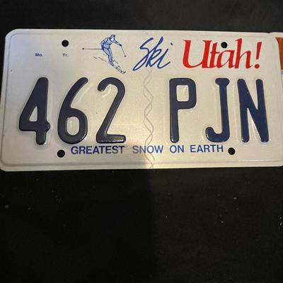 UTAH PLATES