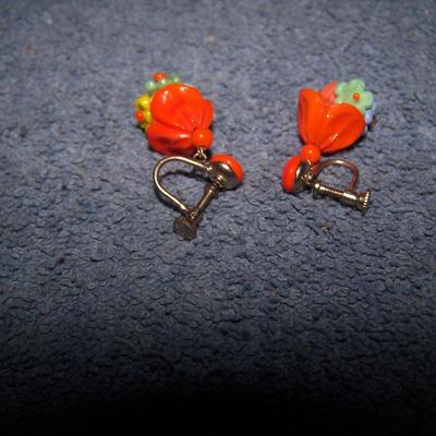 LOT 124 WONDERFUL VINTAGE SIGNED JEWELRY-WEST GERMANY/CZECH