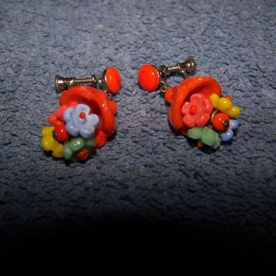 LOT 124 WONDERFUL VINTAGE SIGNED JEWELRY-WEST GERMANY/CZECH