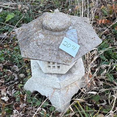 Concrete Pagoda Statue