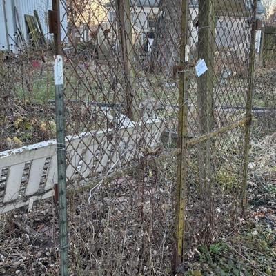 2 Decorative Panels with 3 T Post