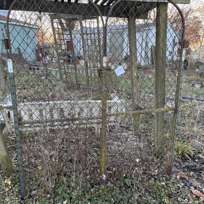 2 Decorative Panels with 3 T Post