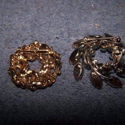 LOT 133 GREAT VINTAGE RHINESTONE JEWELRY