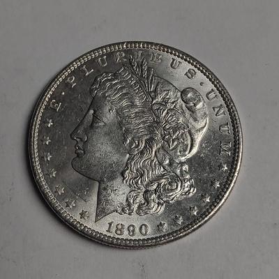 1890 MORGAN SILVER DOLLAR