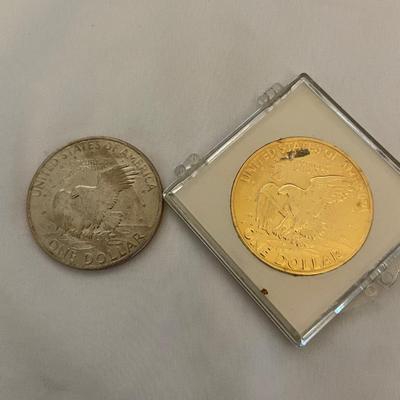 1972 EISENHOWER DOLLAR COINS