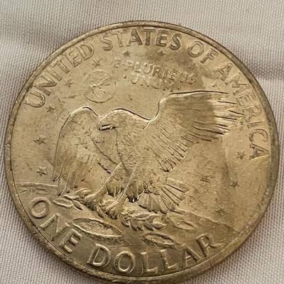 1972 EISENHOWER DOLLAR COINS