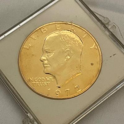 1972 EISENHOWER DOLLAR COINS
