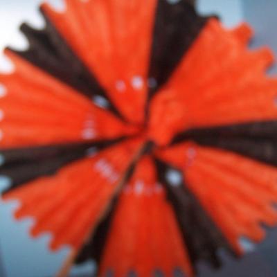 LOT 144 WONDERFUL GREAT VINTAGE HALLOWEEN PAPER--SKELETONS/PUMPKINS DECOR