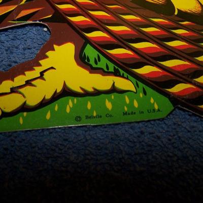 LOT 151 FAB VINTAGE THANKSGIVING HONEYCOMB TURKEYS