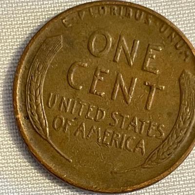 1945 WHEAT US PENNY AND CANADIAN 1966 CENT