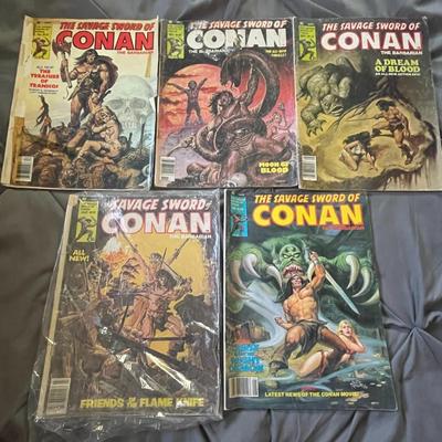 CONAN COMIC BOOKS