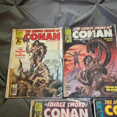 CONAN COMIC BOOKS