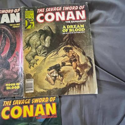 CONAN COMIC BOOKS