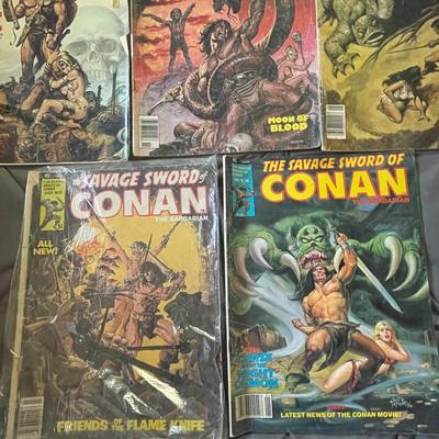 CONAN COMIC BOOKS