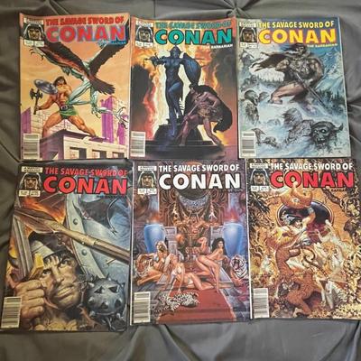 CONAN COMIC BOOKS