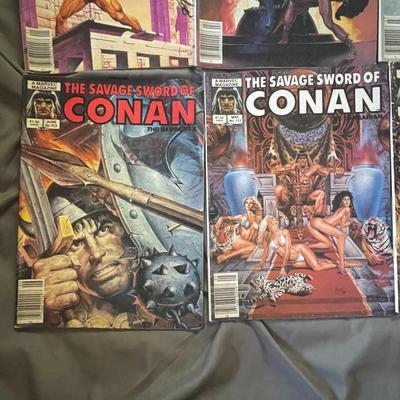 CONAN COMIC BOOKS
