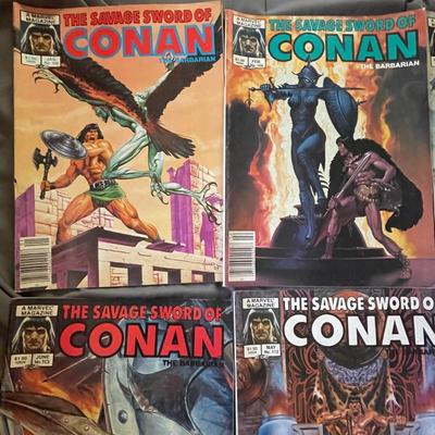 CONAN COMIC BOOKS