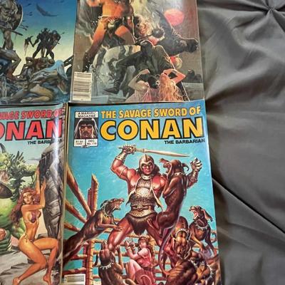 CONAN COMIC BOOKS