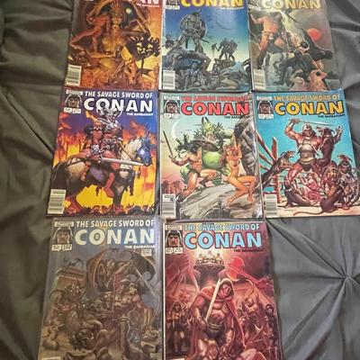 CONAN COMIC BOOKS
