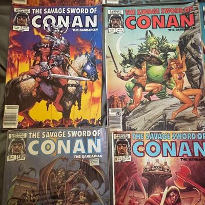 CONAN COMIC BOOKS