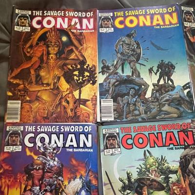CONAN COMIC BOOKS