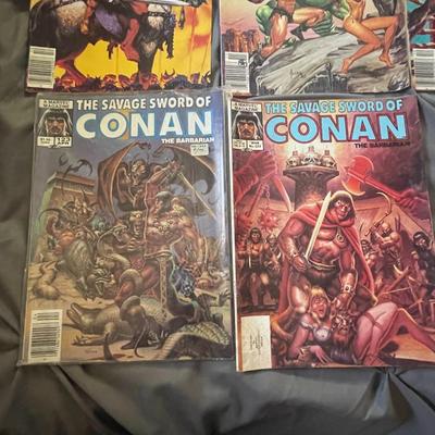CONAN COMIC BOOKS