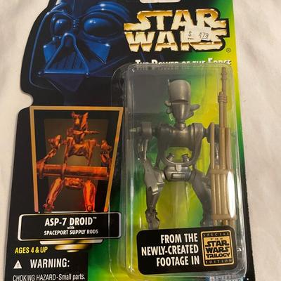 SEALED STAR WARS ACTION FIGURES