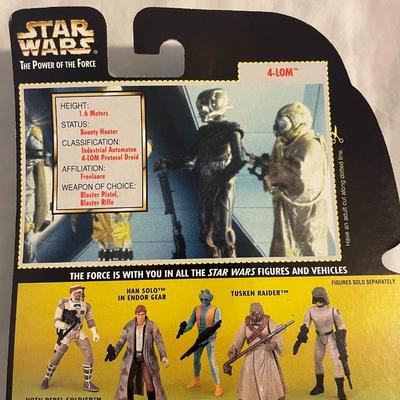 SEALED STAR WARS ACTION FIGURES