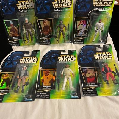 SEALED STAR WARS ACTION FIGURES