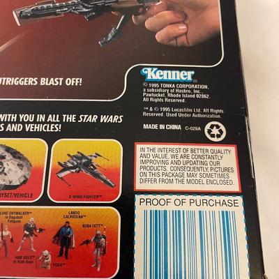 SEALED STAR WARS IMPERIAL SPEEDER BIKE (EXPLODES AND EJECTS RIDER IN BATTLE)