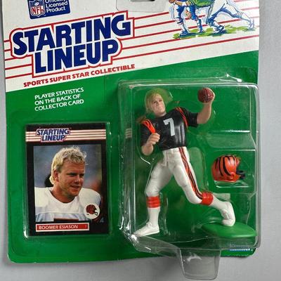 Kenner Starting Lineup Vintage Sealed Sports Collectible Figure Includes Rookie Year Card