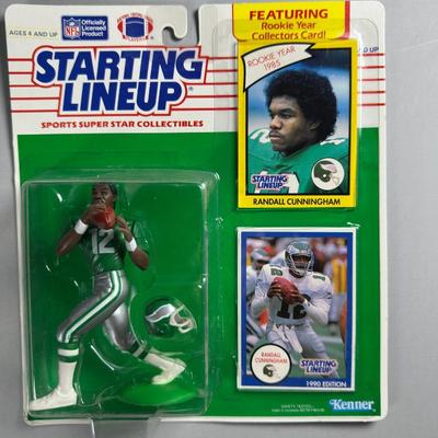 Kenner Starting Lineup Vintage Sealed Sports Collectible Figure Includes Rookie Year Card
