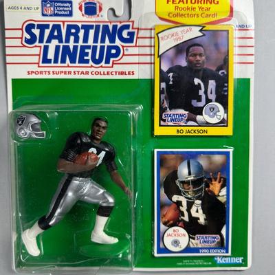 Kenner Starting Lineup Vintage Sealed Sports Collectible Figure Includes Rookie Year Card