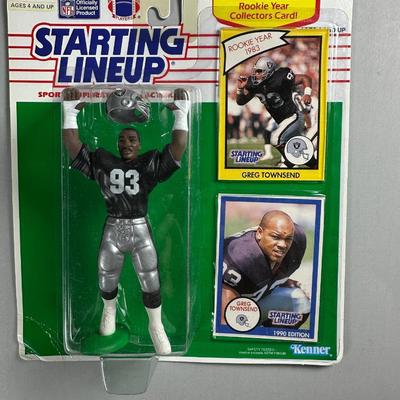 Kenner Starting Lineup Vintage Sealed Sports Collectible Figure Includes Rookie Year Card