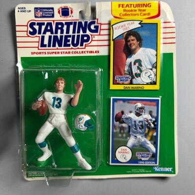 Kenner Starting Lineup Vintage Sealed Sports Collectible Figure Includes Rookie Year Card