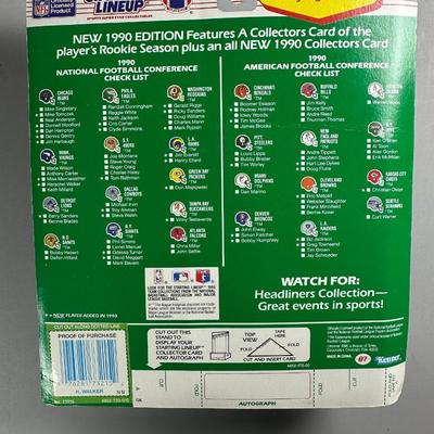 Kenner Starting Lineup Vintage Sealed Sports Collectible Figure Includes Rookie Year Card